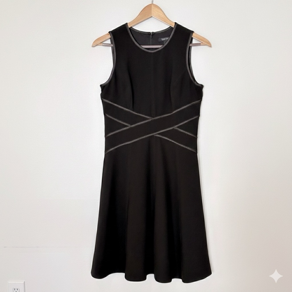 White House Black Market Sleeveless Black Dress. Women’s Size 4.